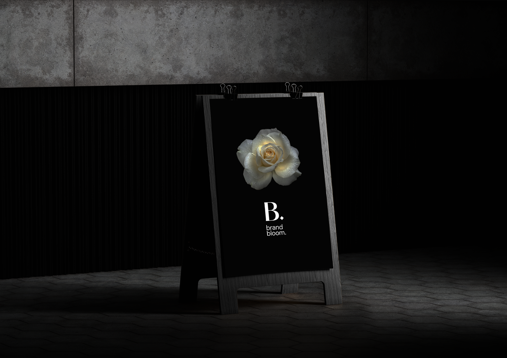Brand Bloom: A 3D Website and Visual Identity